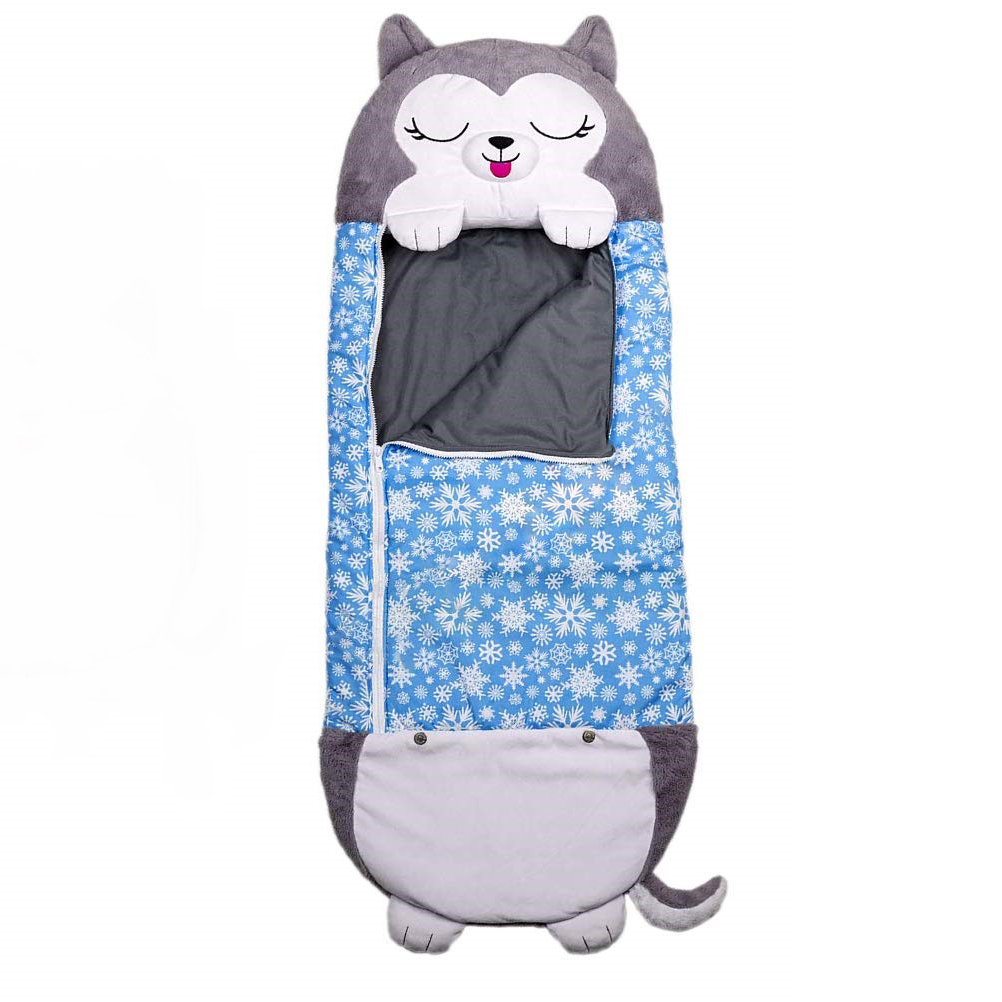 2 in 1 Play Pillow & Sleeping Bag Grey Dog Shop Today. Get it