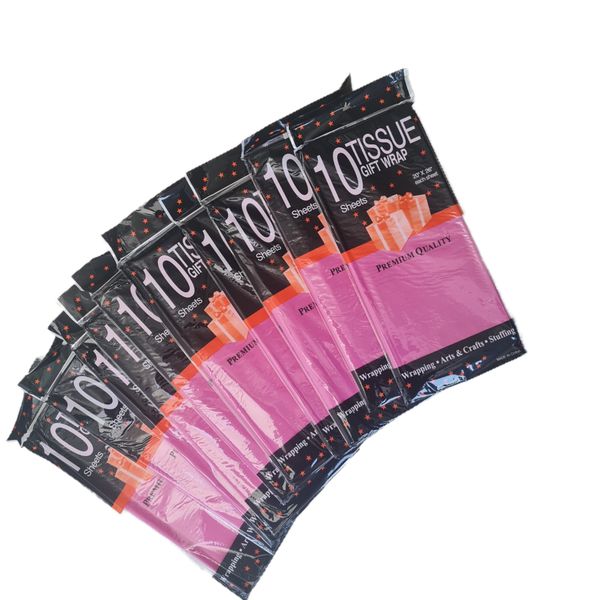 Wholesale PINK Tissue Paper/Gift Wrap - Craft,Party,Florist,Wedding - 100pcs