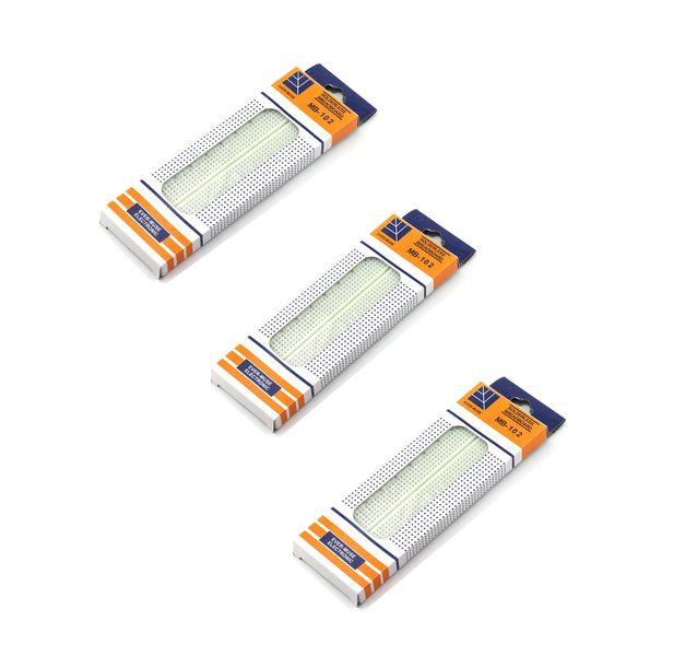 Point Solderless Breadboard (3Pc Bundle image