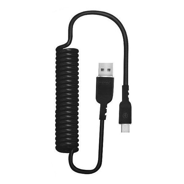MICRO USB Spring Coiled Cable 2.4A