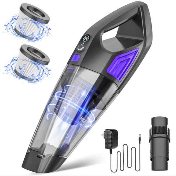 Sleek Cordless Car Vacuum Effortless Cleaning for Spotless Rides
