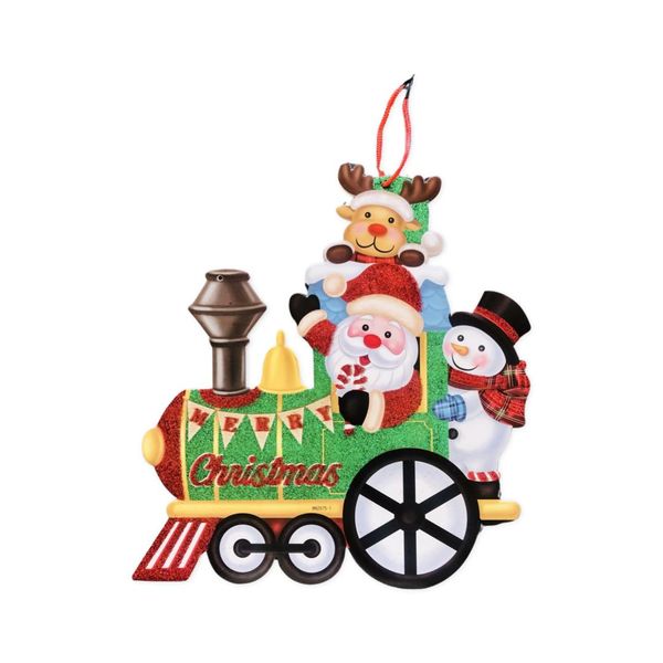 Hoilday Shop Festive Santa Express Wall Decor - 35 cm x 35 cm