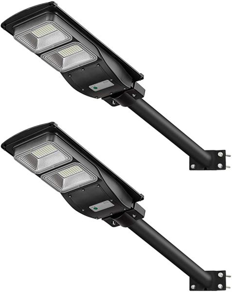 Pack of 2 Solar 90W Street Light