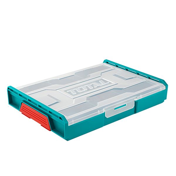 Total Tools 2Pcs Stackable Plastic Box 340*250*60mm