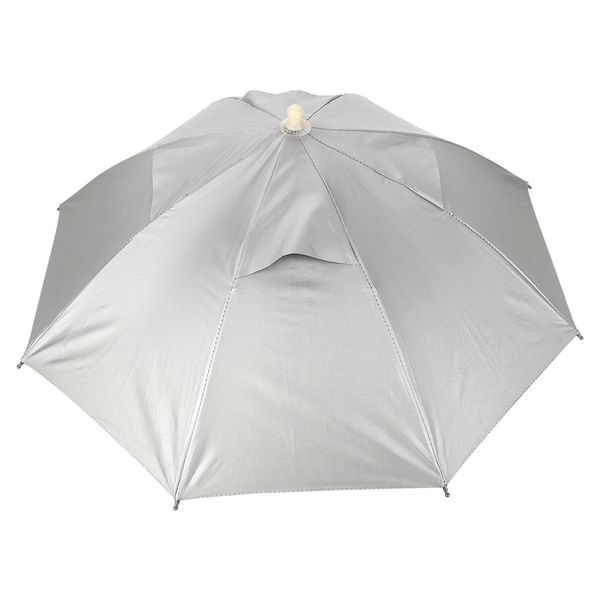 Outdoor Hands-Free Umbrella Hat Waterproof UV Protection Fishing Cap