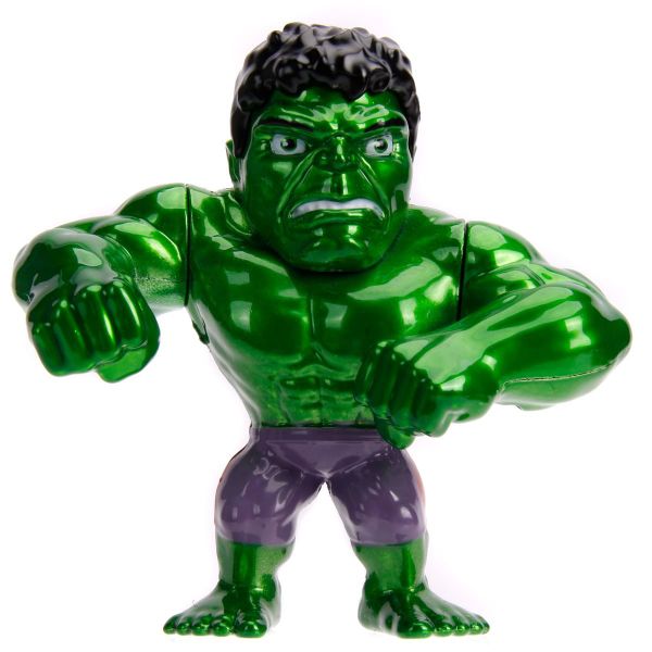 Official Incredible Hulk Metallic Deco 4-Inch MetalFigs Die-Cast Figure