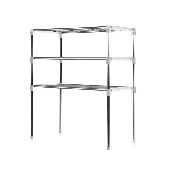 Adjustable Microwave Oven Stand Expandable Kitchen Storage Rack