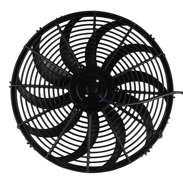 16" Universal Slim Fan Push Pull Electric Radiator Cooling 12V 120W
