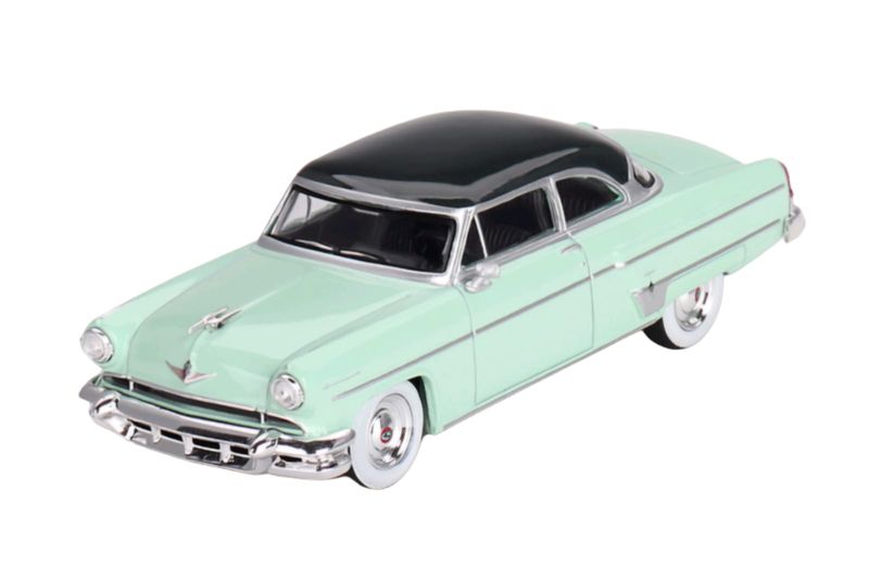 Mini Gt 1954 Lincoln Capri Parklane Green - 1/64 Scale