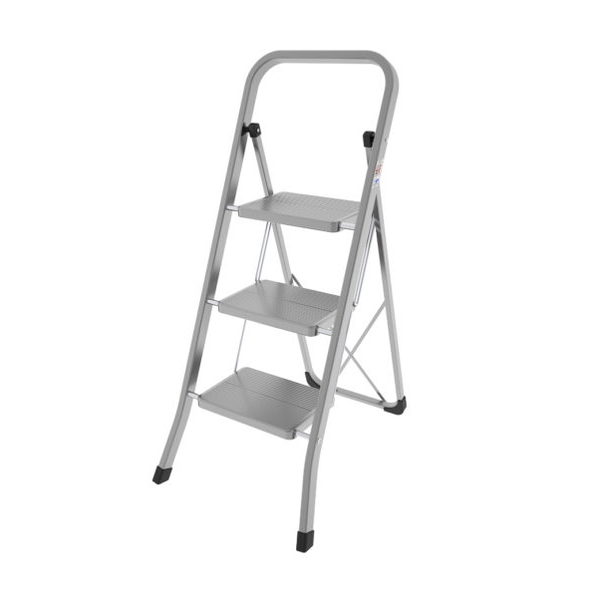 Colombo 69cm 3-Step Stable Steel Step Stool - Stabilo