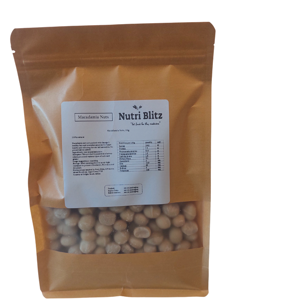 Macadamia Nuts-Raw-1 Kg