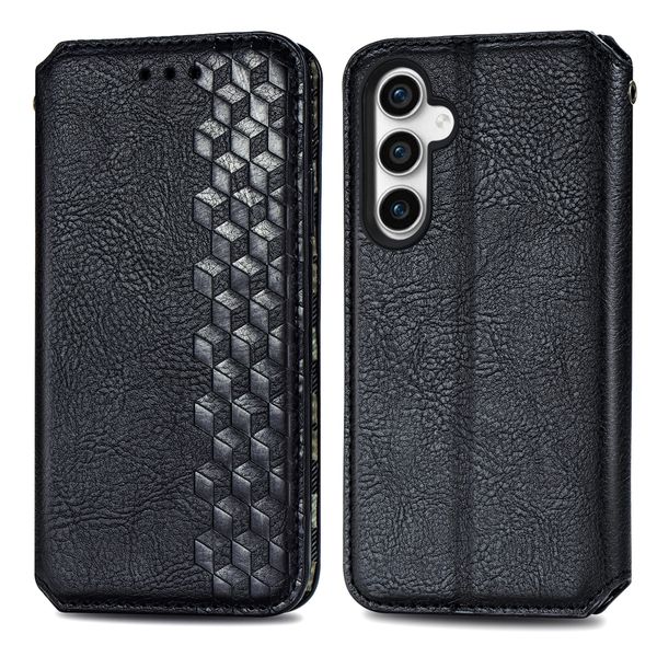Flip Case Compatible With Samsung Galaxy S23 FE Magnetic Wallet Cover