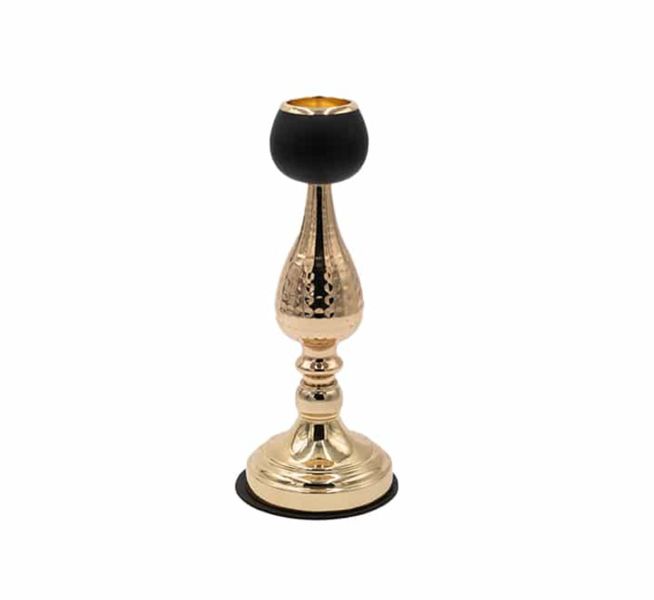 Candle Stand Black/Gold