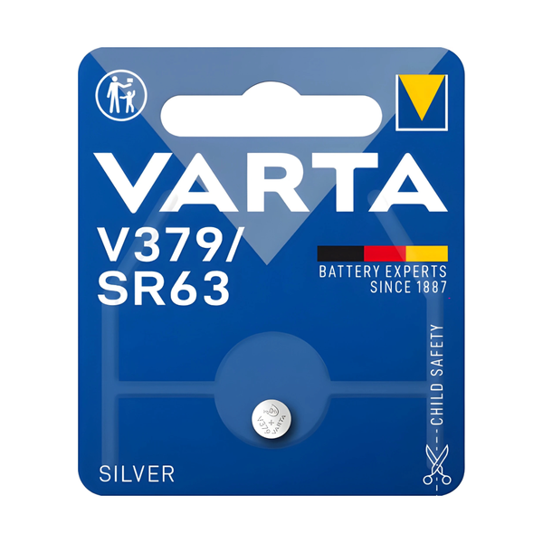 Varta V379 Silver-Oxide Button Cell Battery 1.5V - Pack of 1