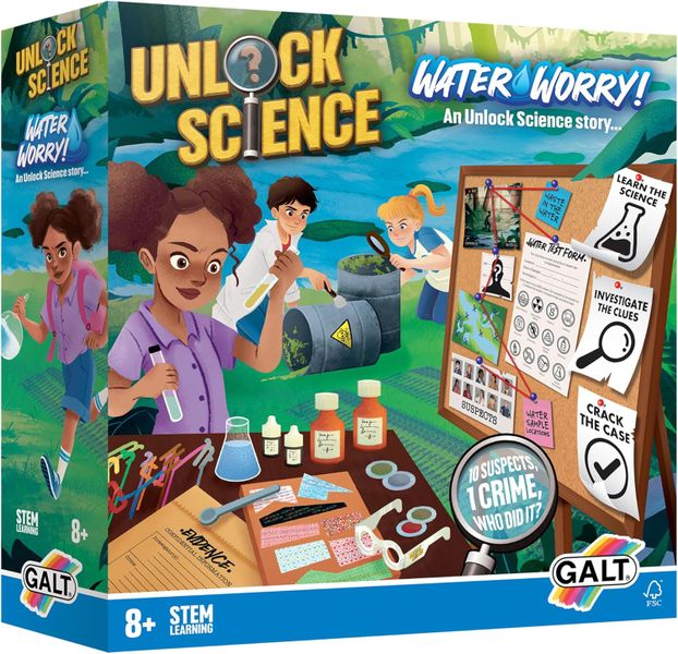 Galt Toys Unlock Science - Water Worry