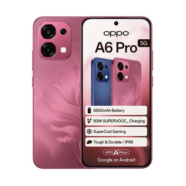 Oppo A6 Pro 5G Dual Sim 256GB - Rose Red