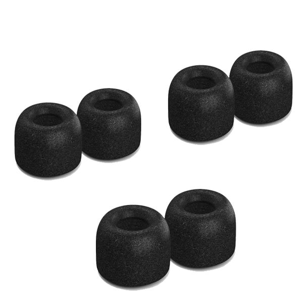 Comply TrueGrip Pro TWR-200-B Earphone Tips 3 Pairs Black (Large)