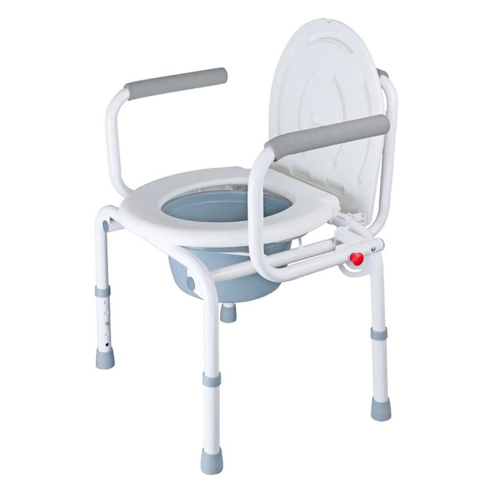 Drop Arm Commode 120 kg Weight Limit Shop Today. Get it Tomorrow