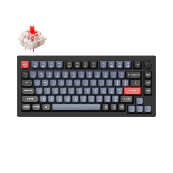 Keychron Q1 RGB Red Switch Mechanical Keyboard