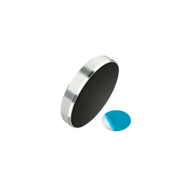 Strong Round Magnetic Phone Holder (Silver)