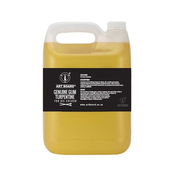 Art Board Geniune Gum Turpentine 5litre