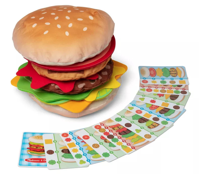 Melissa and Doug Burger Stacking Games