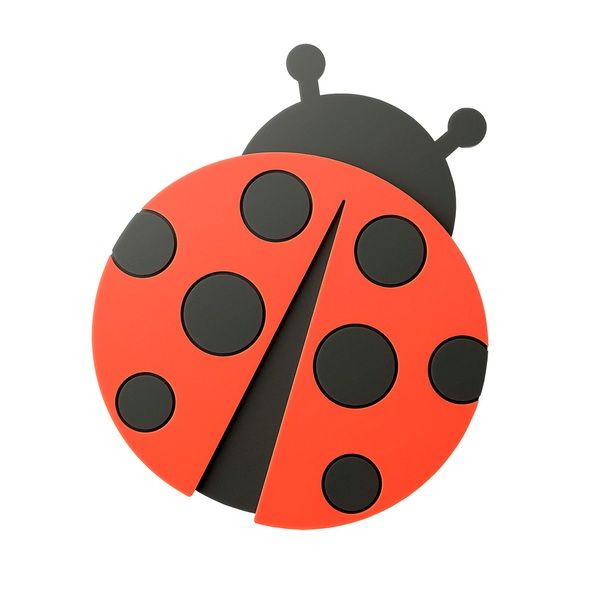 Magnetic Ladybug Silicone Trivet - Hot Pot Mat
