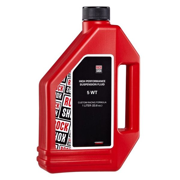 RockShox - High-Performance Suspension Fluid - Oil 5WT - 1L Bottle