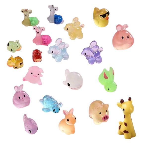 Cute Critter Mix Minis - 20-Pack Mini Animal Figures (Approx. 25mm)