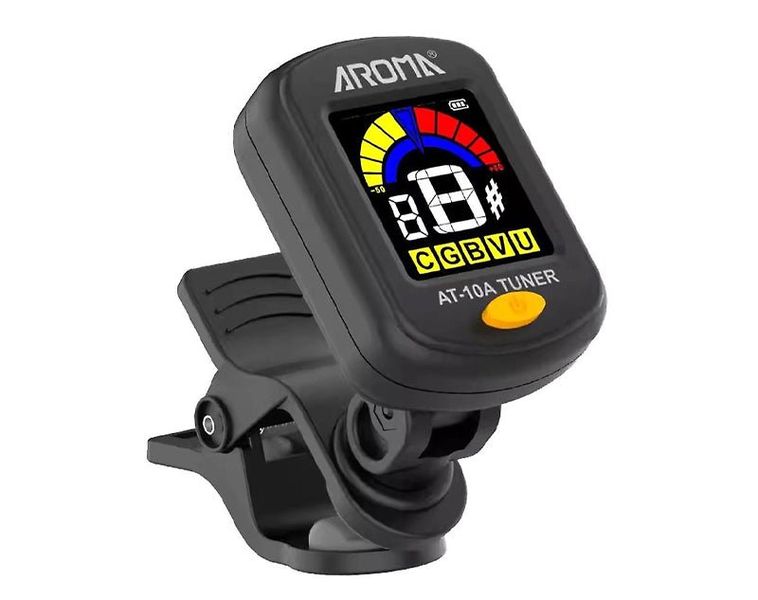 AROMA Guitar Tuner Ukulele Violin Bass Multi-Function Electronic Tuner