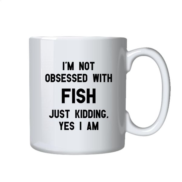 Fish Coffee Mug - Best Fisherman's Gift For a Birthday or Christmas