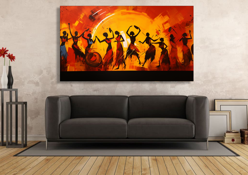Rhythmic Celebration Abstract - Im1141 image