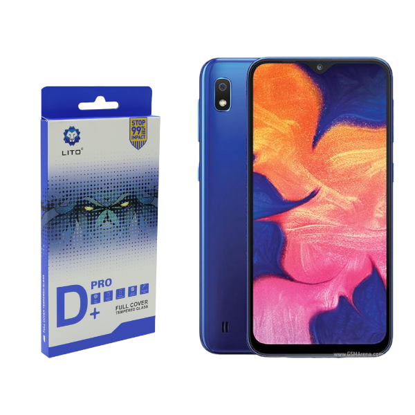 LITO D+ Full Coverage Tempered Glass Screen Protector For Samsung A10s