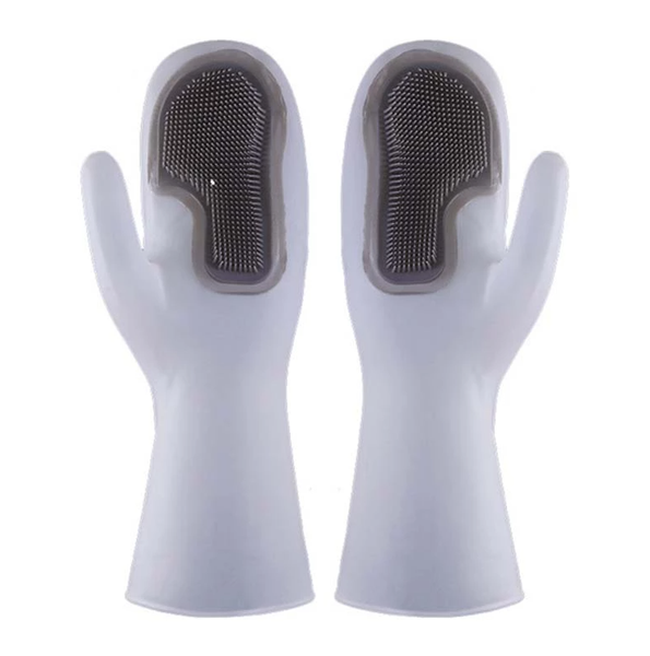 4 in 1 Detachable Dishwashing Gloves