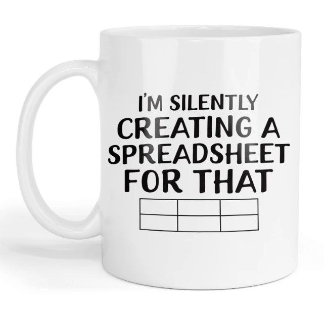 Accountant Gifts Spreadsheet Tumbler, Accountant Gifts For Women Men - View #11