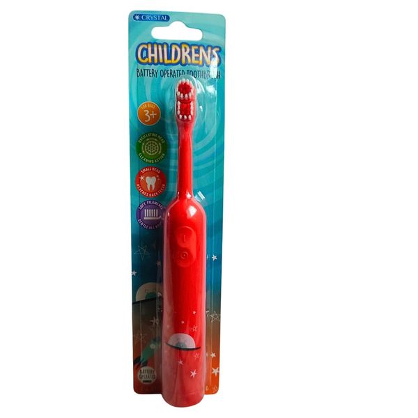 Crystal Childrens Battery Operated Toothbrush