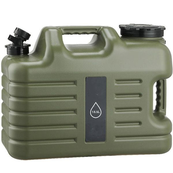 18.5L Water Jug Thickened Water Storage Leak-Proof Portable PE Water Tank