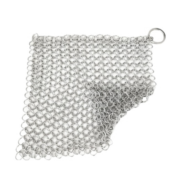 Kitchen Cleaning Ring Cleaning Chainmail Scrubber Accessories Reusable Wash