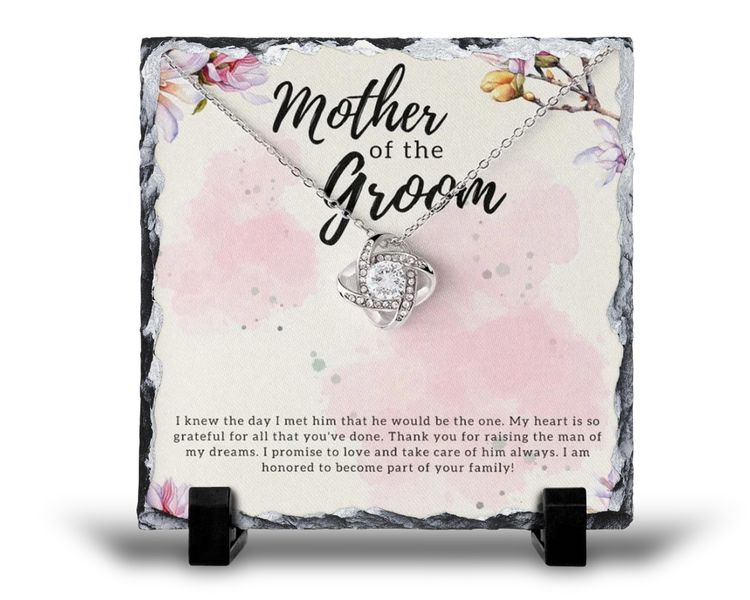 Mother Of The Groom Wedding Day Mother-in-Law For Her v33 Gift Rock Slate