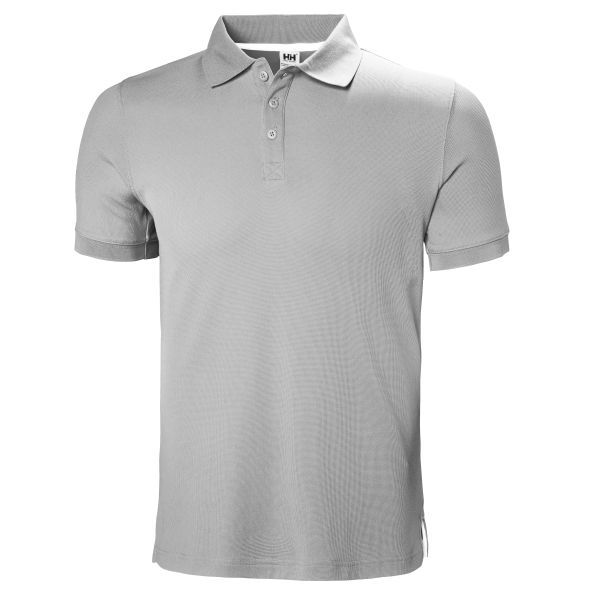 Helly Hansen Mens Crewline Polo - Grey Fog