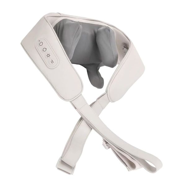 Mini Kneading Neck Massager - Shiatsu Heat Therapy