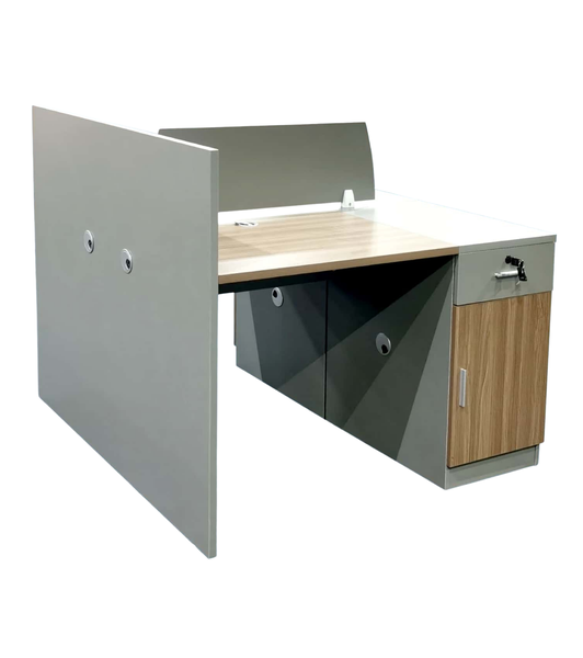 Nebula 2 Seater Workstation