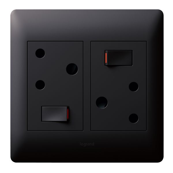 Legrand - Ysalis - Old RSA double socket 4x4
