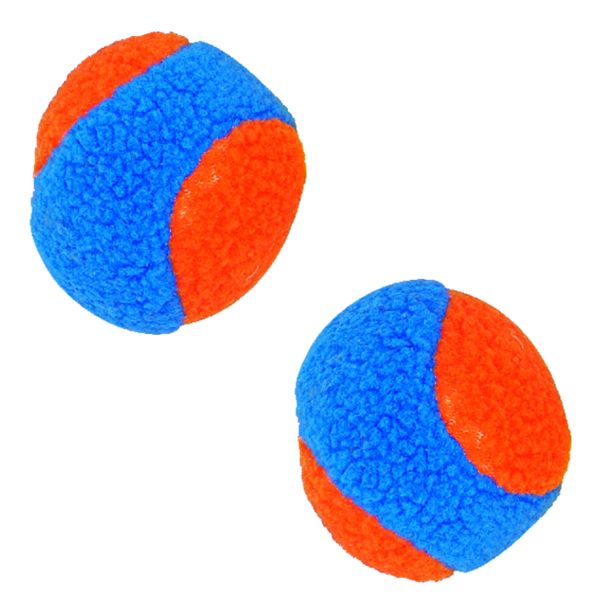 Soft Colourful Sensory Fleece Sheep Ball (Set of 2)