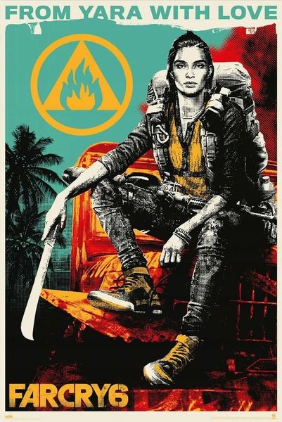 Far Cry 6 - Yara With Love Poster
