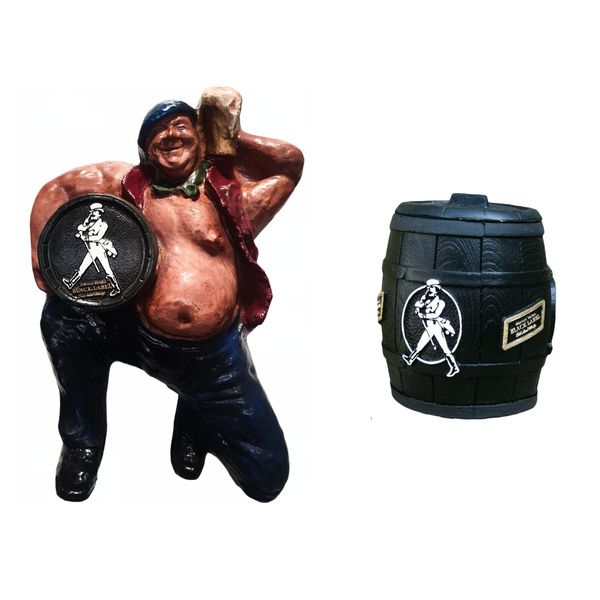 Johnnie Walker 2 in 1 Combo ( Barrel man + Ice Bucket)