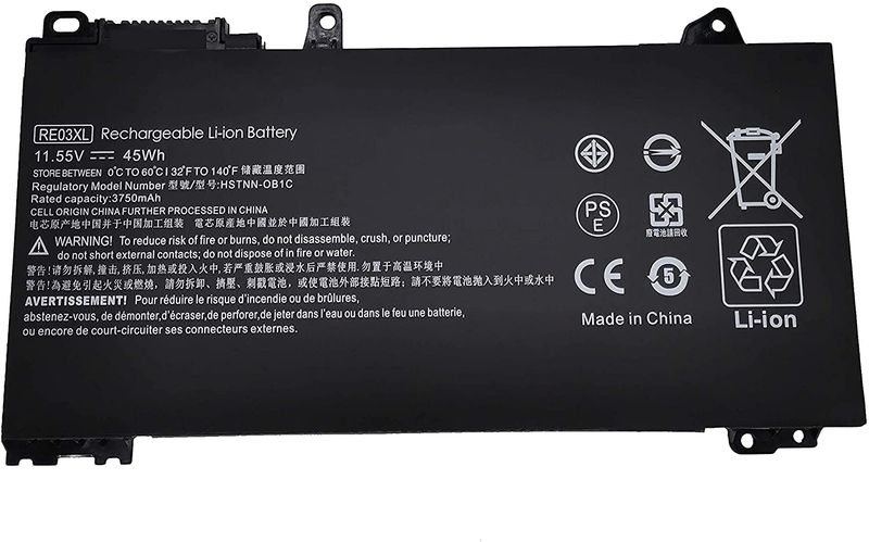 Battery for HP Probook 445 G6, 440 G7, 450 G6, 450 G7 ( RE03XL )