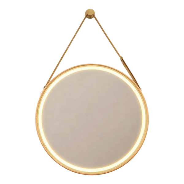 Round LED Mirror - Illuminated, Modern, Wall Mount