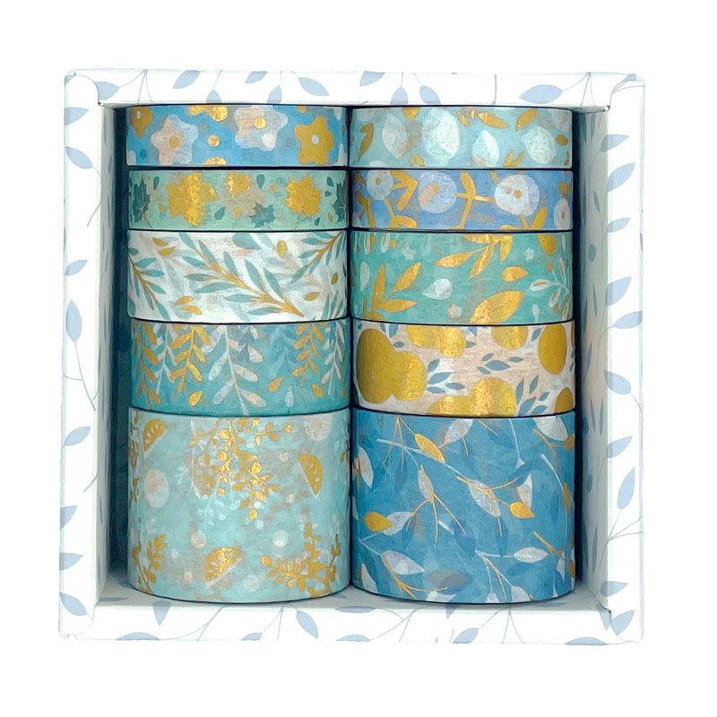 Mother of Pearl Scrapbook Washi Tape Set of 12