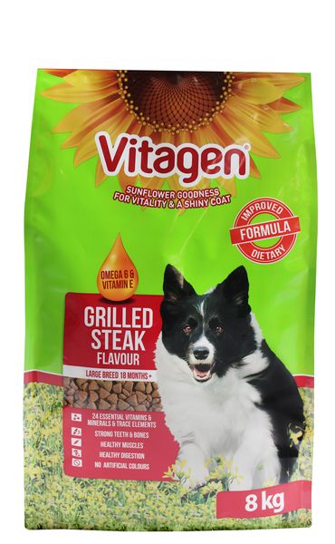 Vitagen - Grilled Steak Large Breeds - 8kg